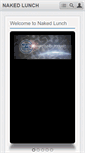Mobile Screenshot of nakedlunchagency.com